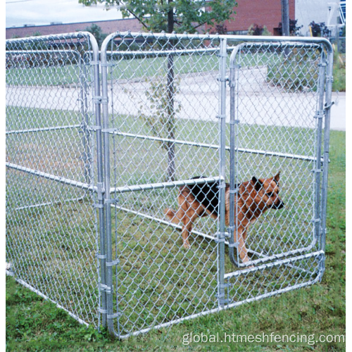Dog Wire Kennel Outdoor Metal Large Pet Cage Dog Kennel Factory